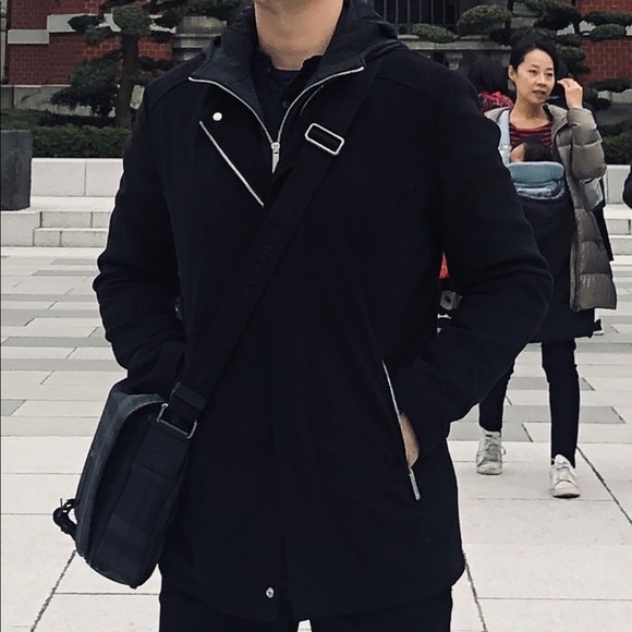 Zara men jacket with detachable hood - Picture 5 of 6